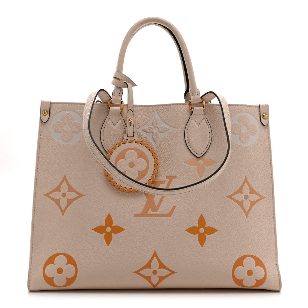 Empreinte Monogram Giant By The Pool Onthego MM Cream Saffron