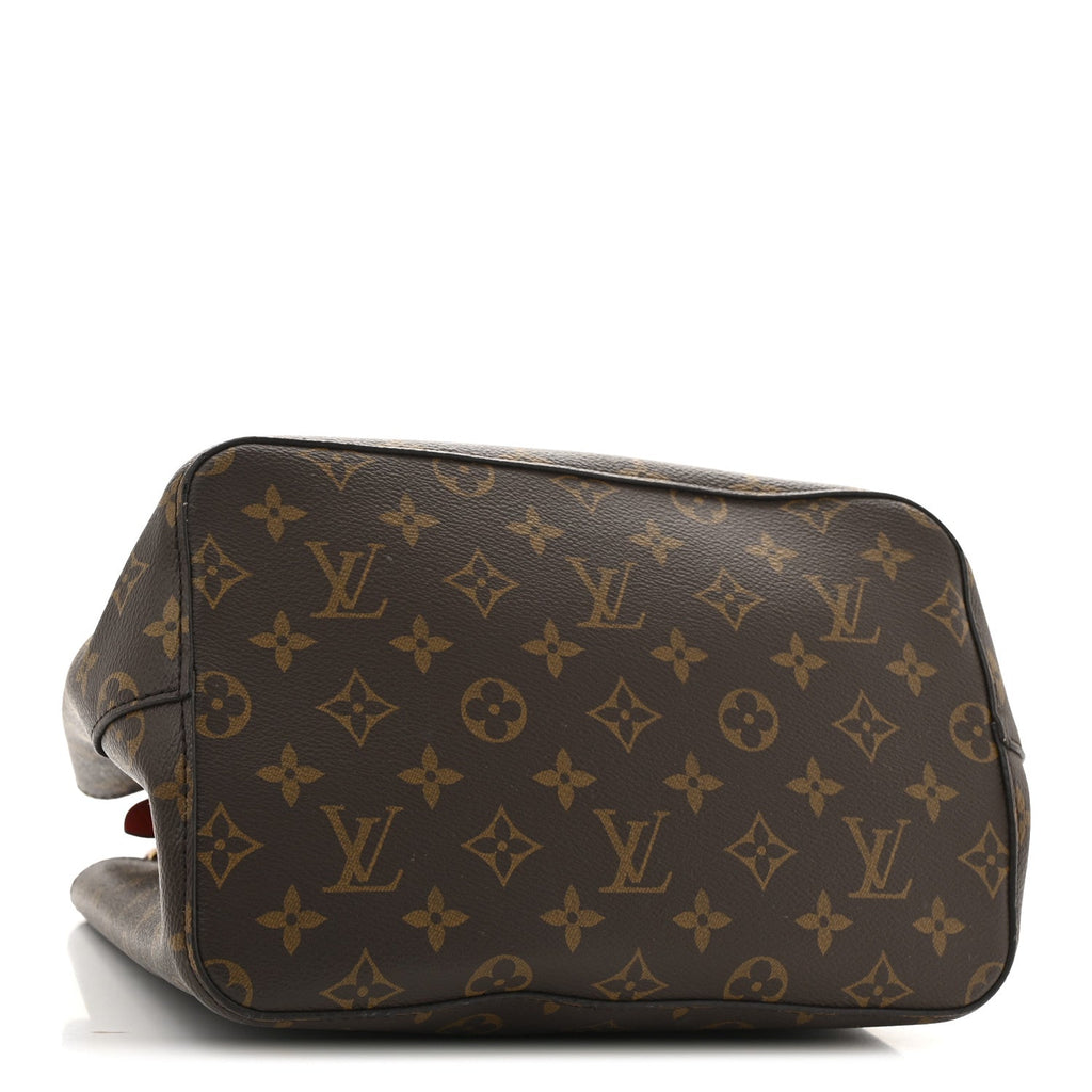 Monogram Braided Neonoe Coquelicot