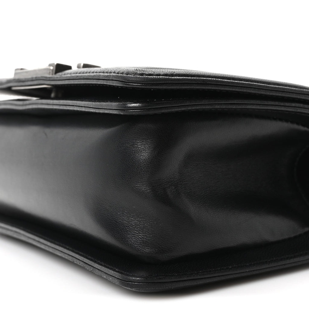 Galuchat Stingray Small Boy Flap Black