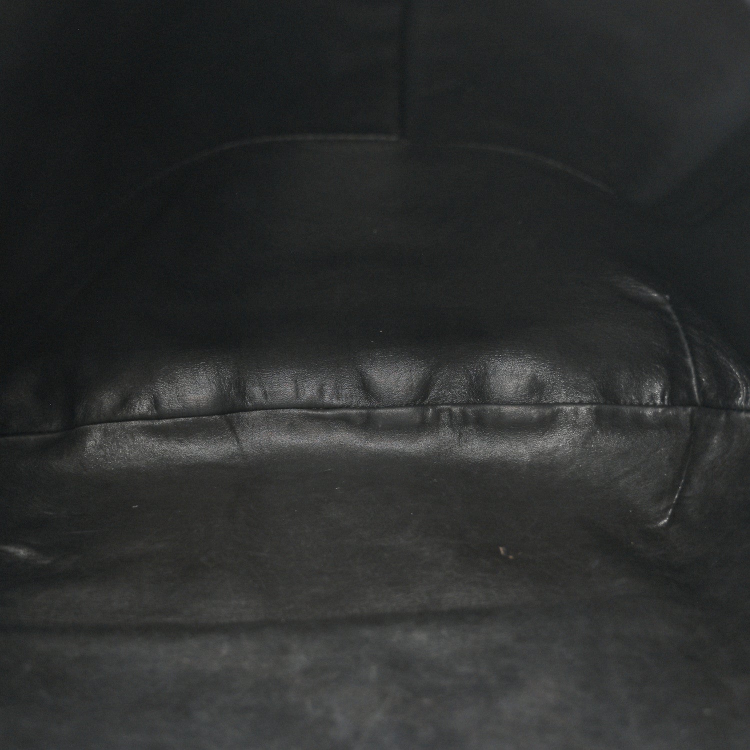 Calfskin N/S Allie Bag Black