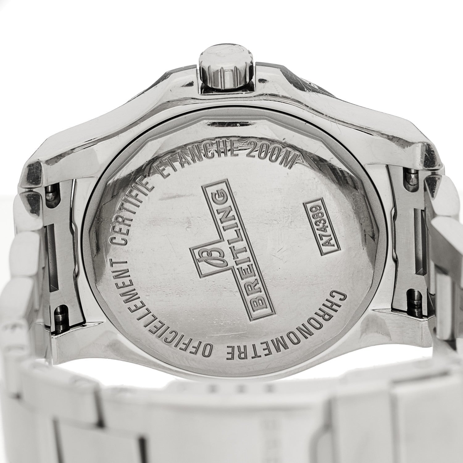 Stainless Steel 36mm Colt Quartz Watch Blue A74389