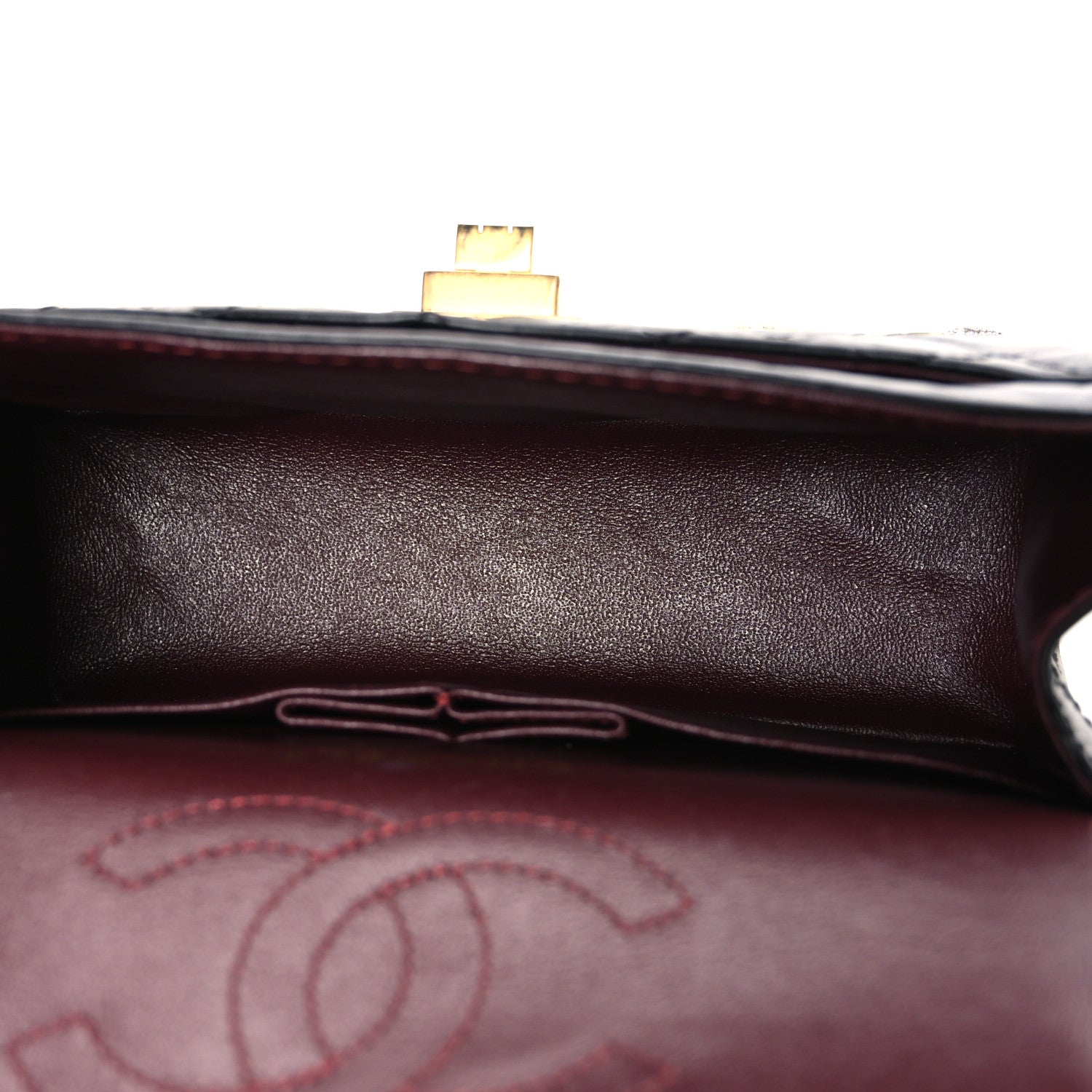 Aged Calfskin Lucky Charms 2.55 Reissue 224 Flap Black