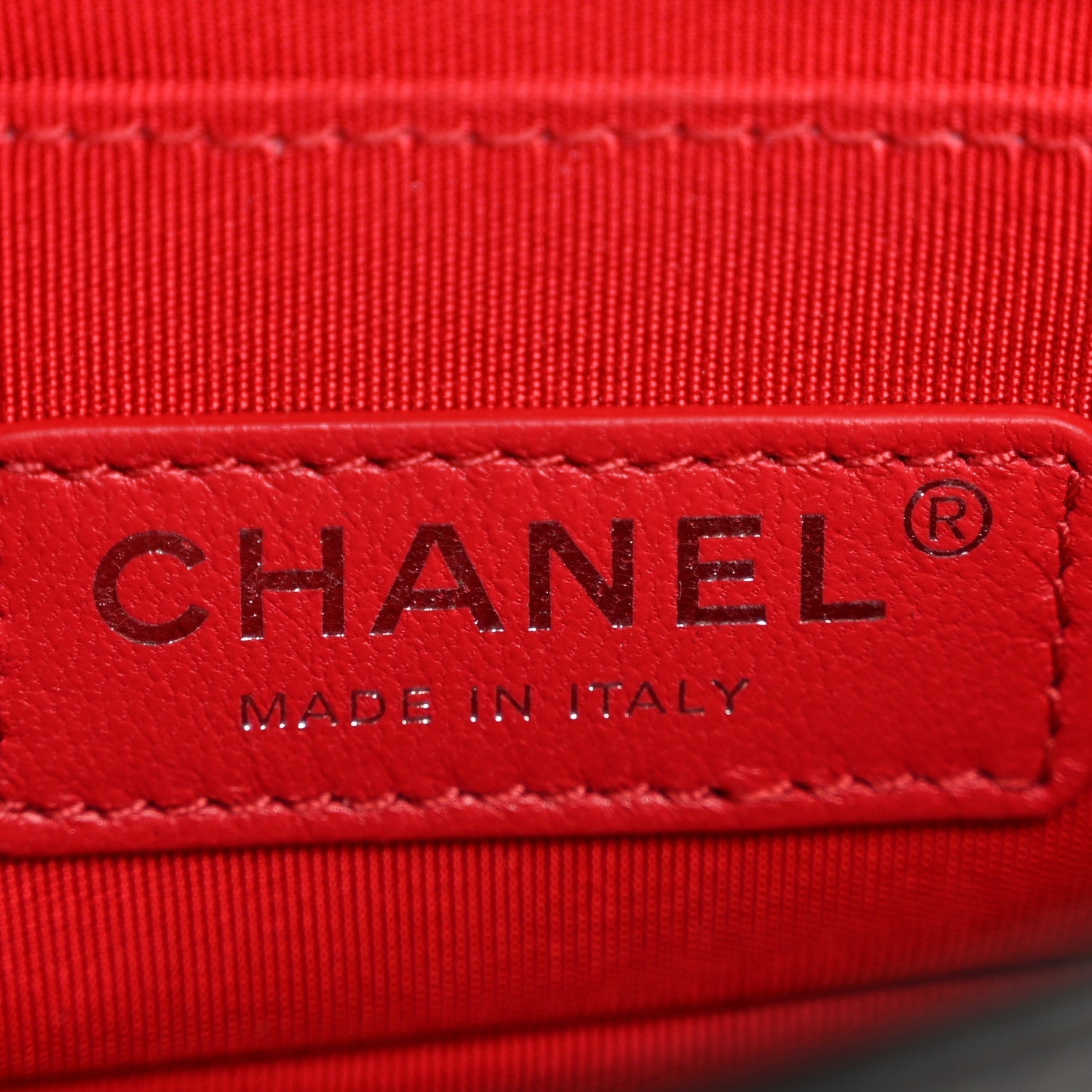 Lambskin Tweed Logo Embroidered Mini Boy Flap White Red Black