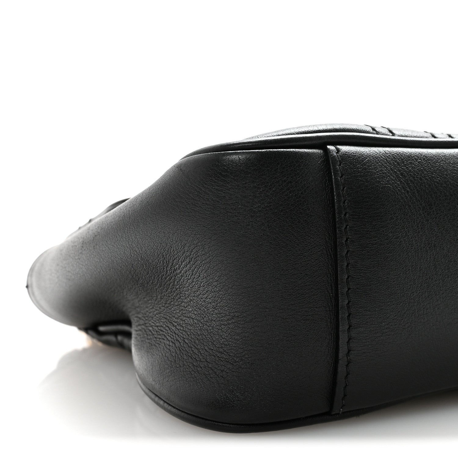 Calfskin Matelasse Small GG Marmont Shoulder Bag Black