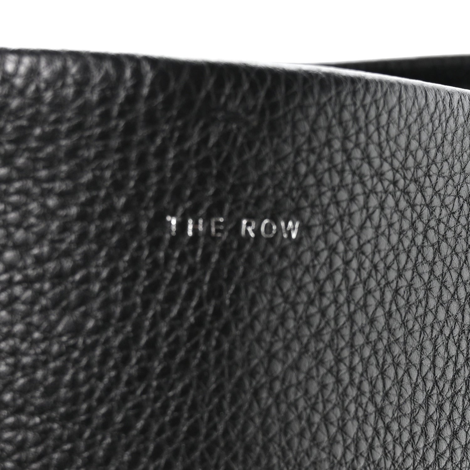 Grained Calfskin Park Tote Three Black