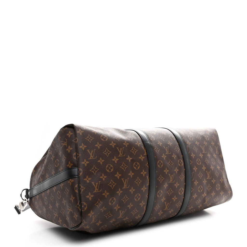 Monogram Macassar Keepall Bandouliere 55