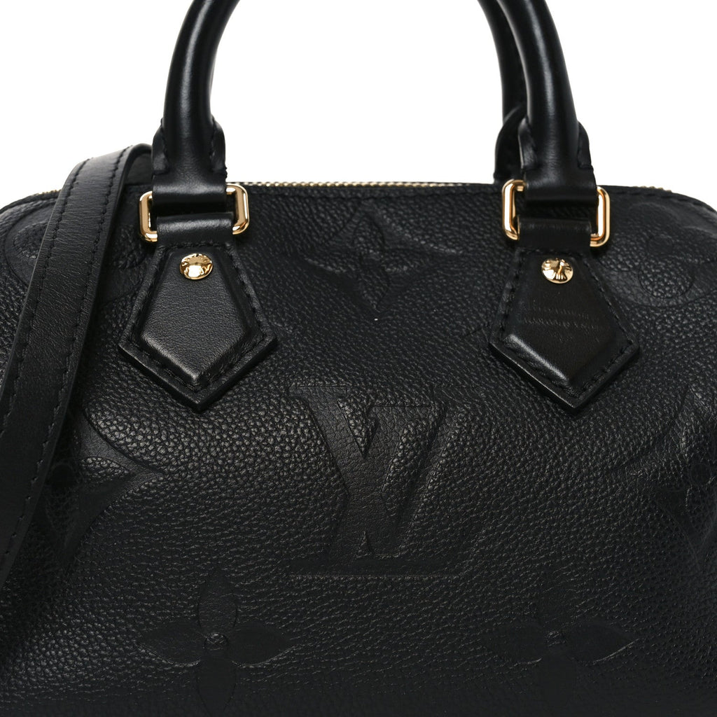 Empreinte Monogram Giant Speedy Bandouliere 20 Black