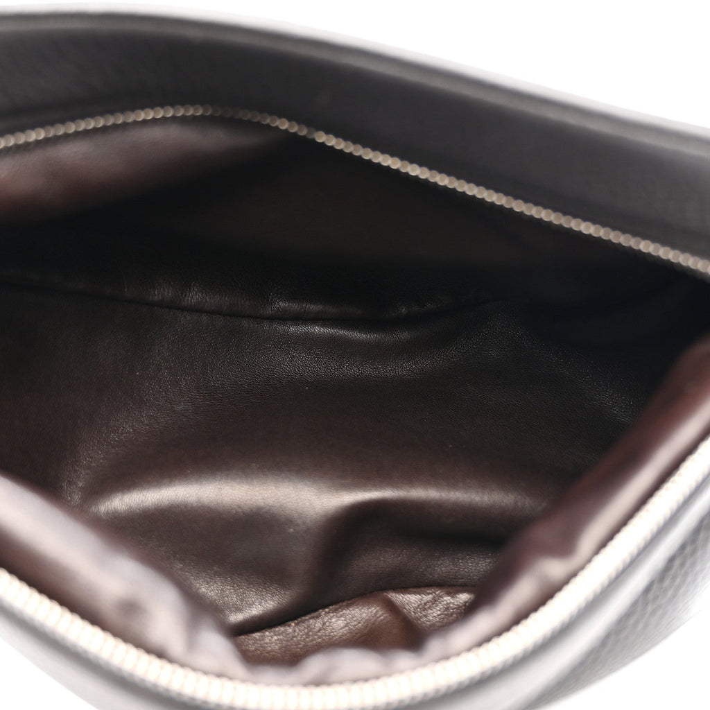 Deerskin Small Slouchy Banana Bag Espresso