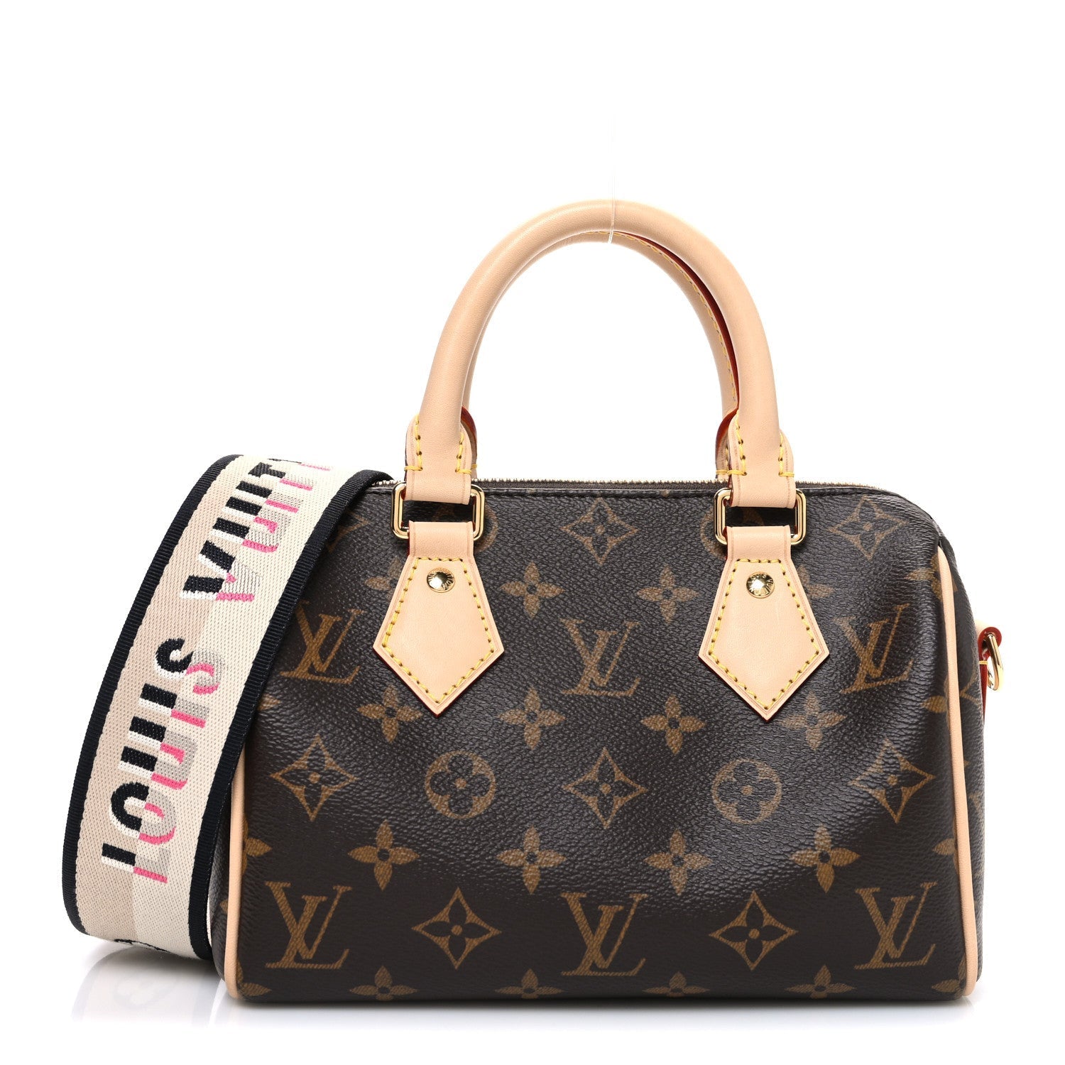 Monogram Speedy Bandouliere 20 Black