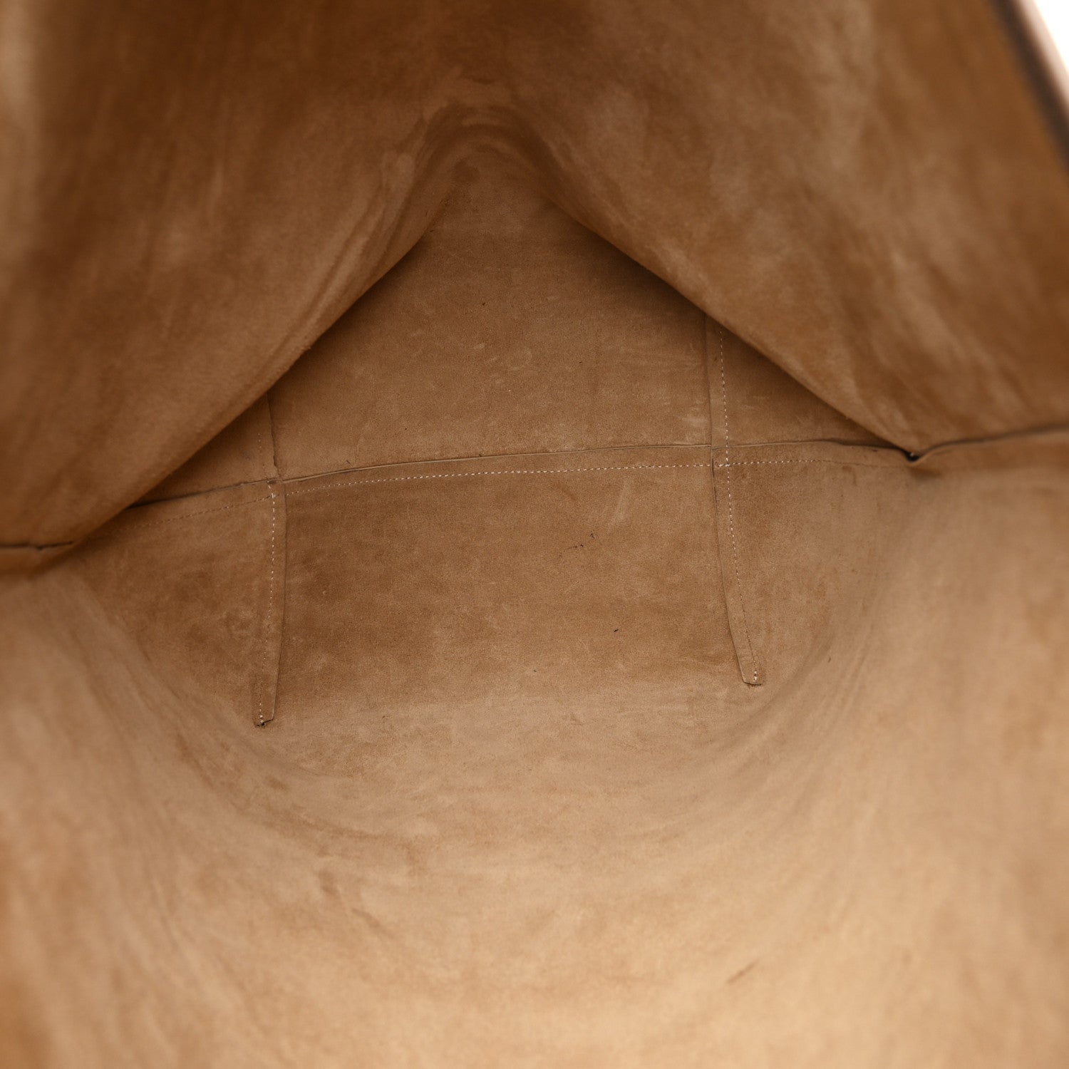 Grained Calfskin Large N/S Park Tote Dark Taupe