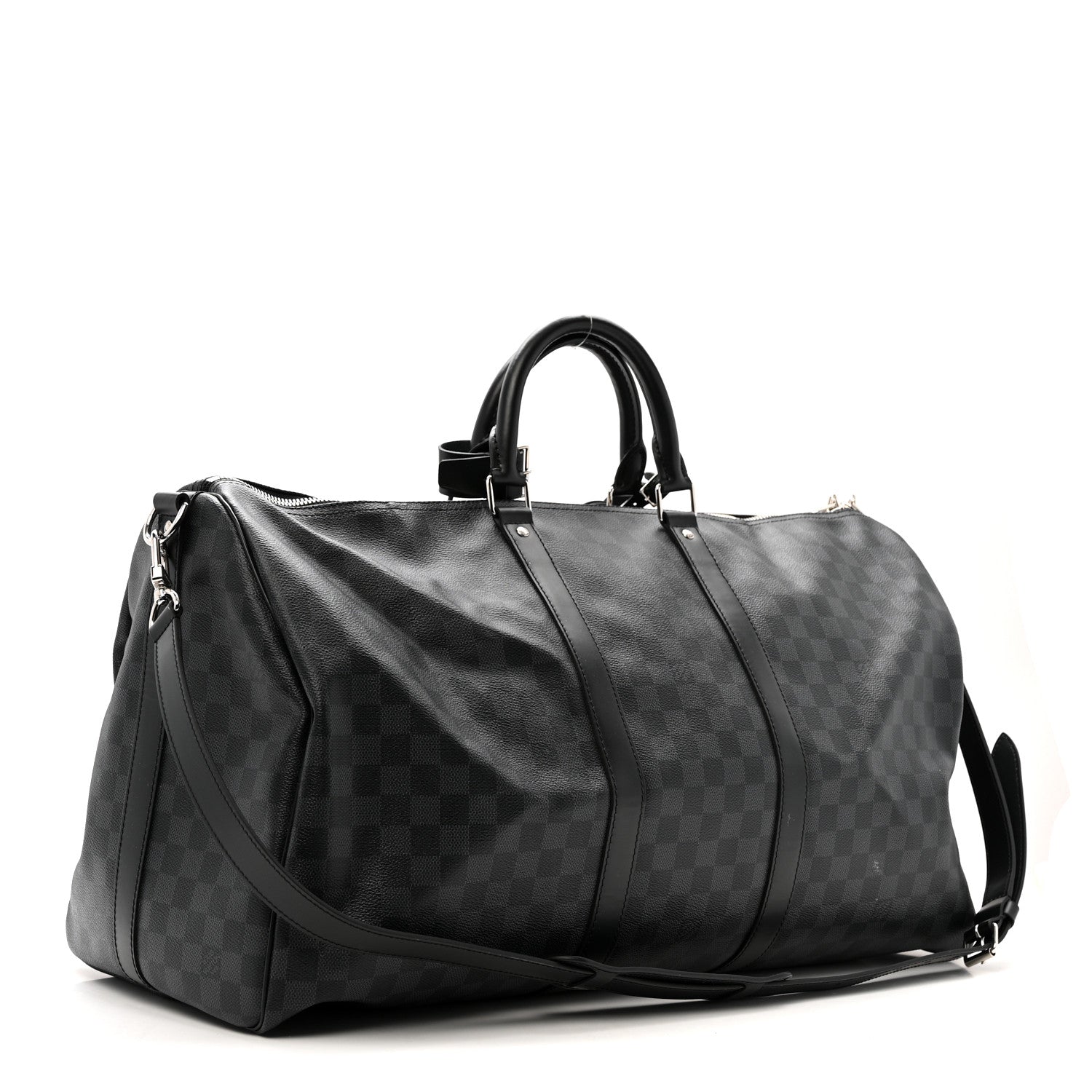 Damier Graphite Keepall Bandouliere 55