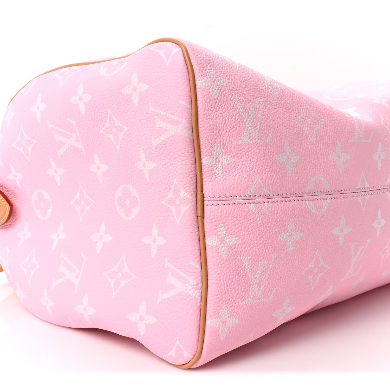 Calfskin Monogram Speedy P9 Bandouliere 40 Candy