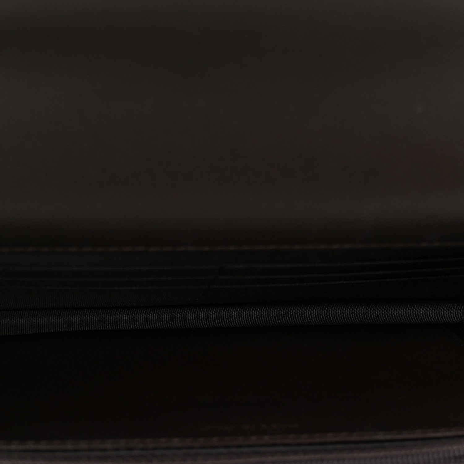Lambskin Quilted Chanel 19 Wallet On Chain WOC Dark Brown