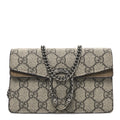 GG Supreme Monogram Super Mini Dionysus Shoulder Bag Taupe