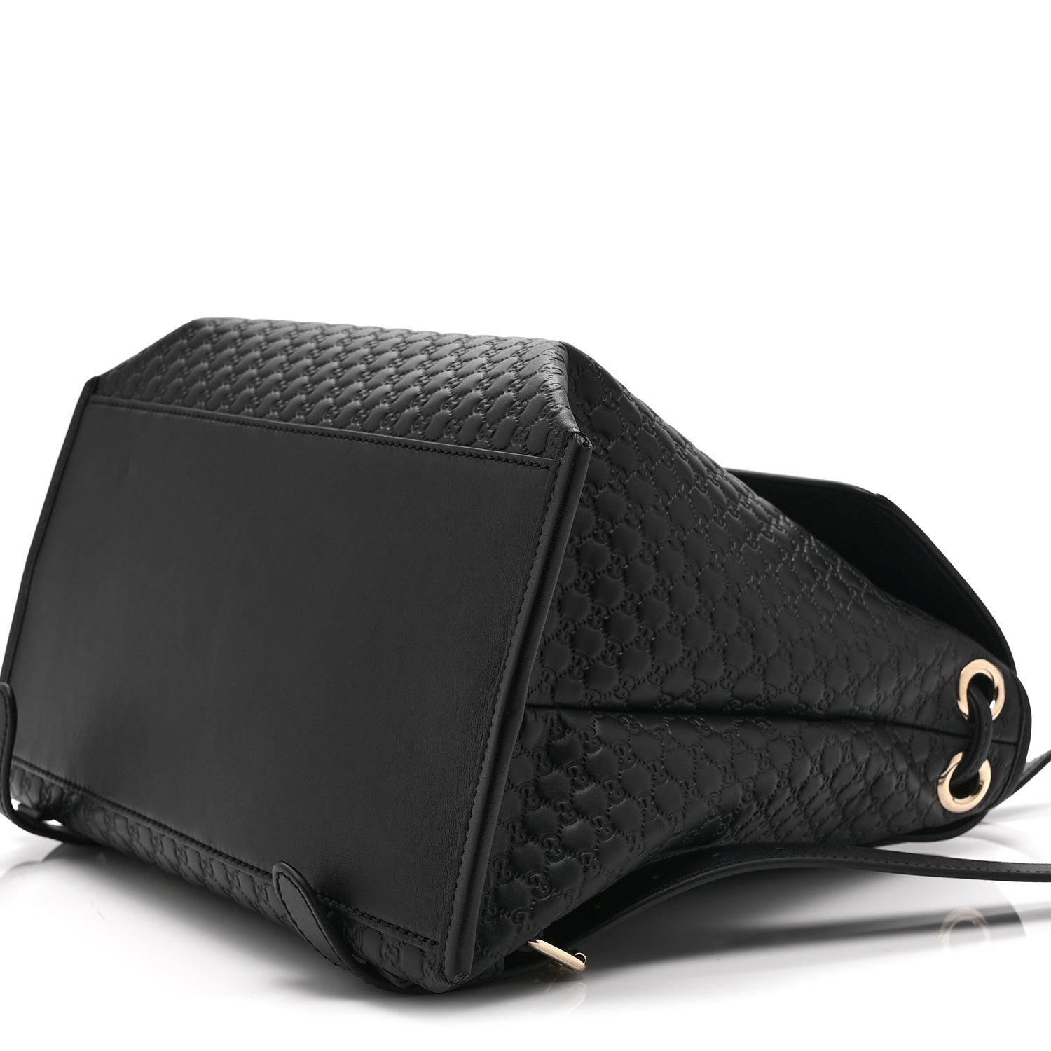 Microguccissima Drawstring Backpack Black