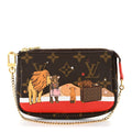 Monogram 2018 Christmas Animation Mini Cats Pochette Accessories