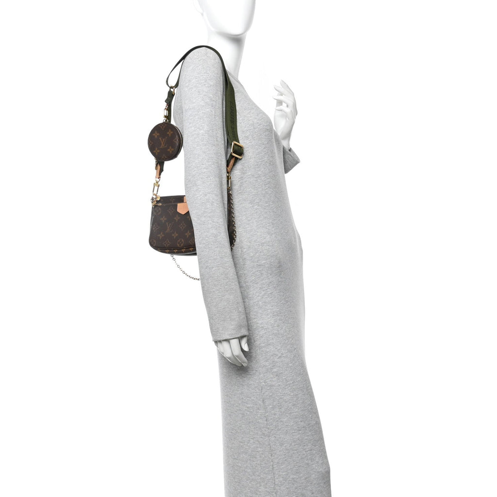 Monogram Multi Pochette Accessories Kaki