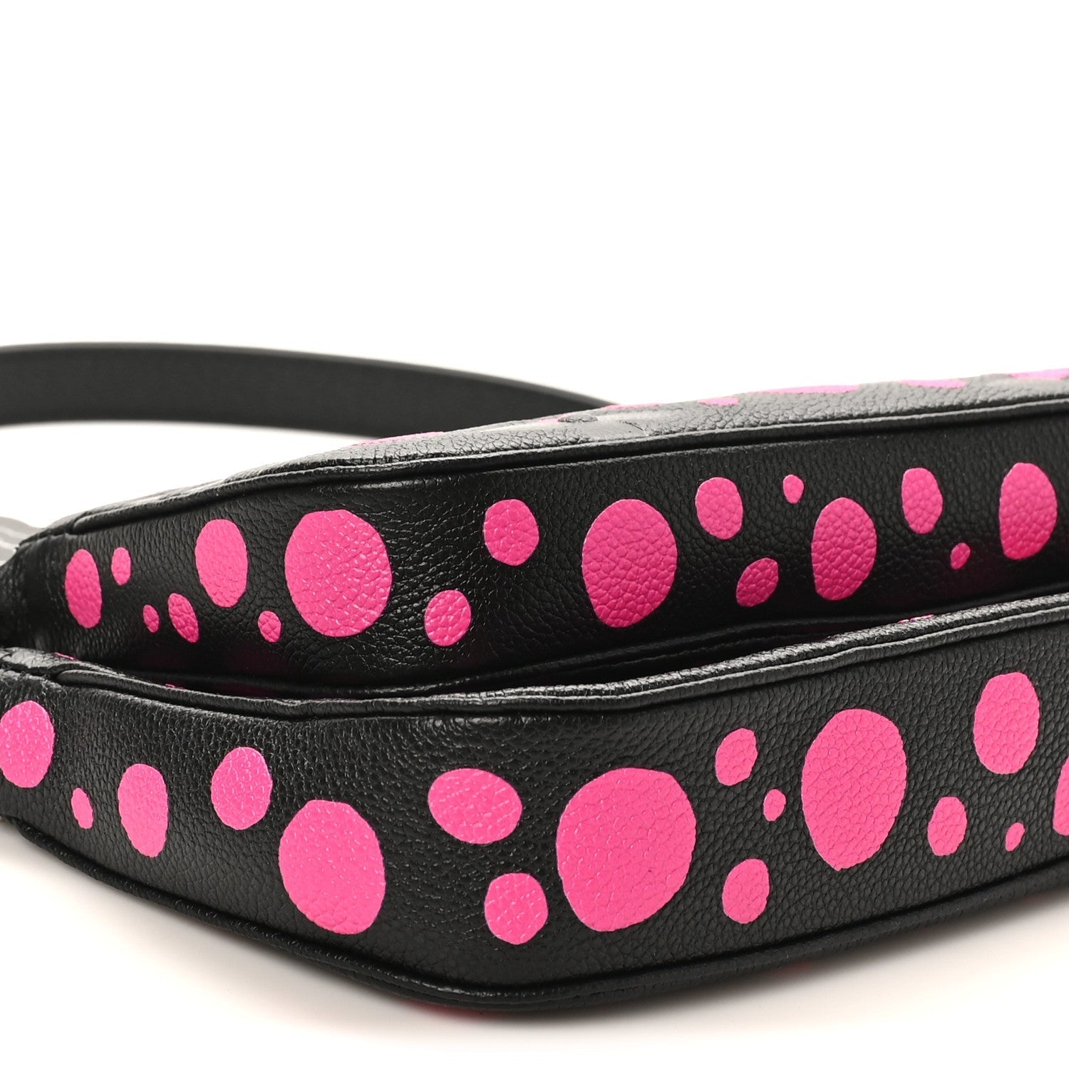 LV X YK Empreinte Multi Pochette Accessories Black Fuchsia