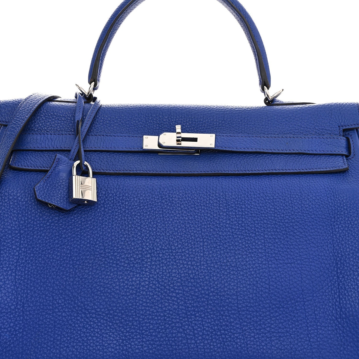 Togo Kelly Retourne 35 Bleu Electrique