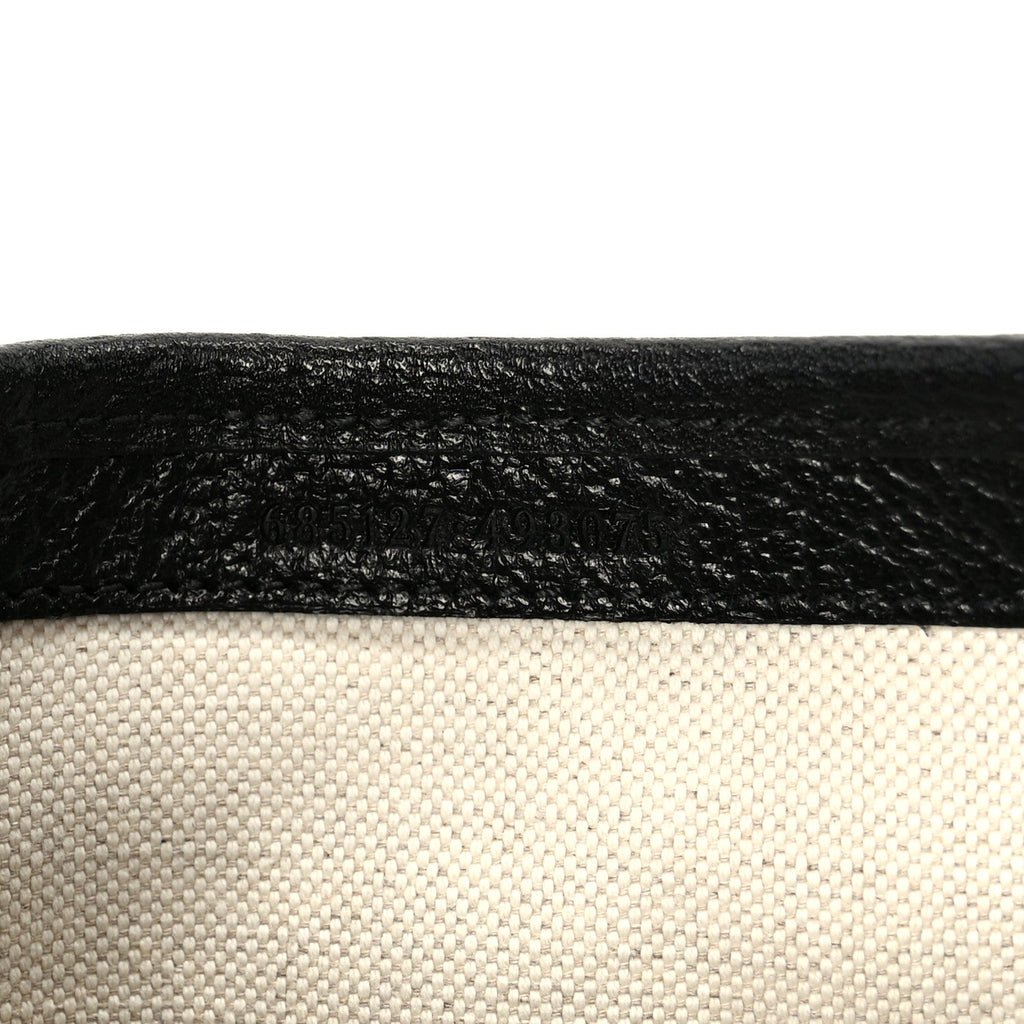 Jacquard Denim GG Monogram Small Jackie 1961 Hobo Black Ivory