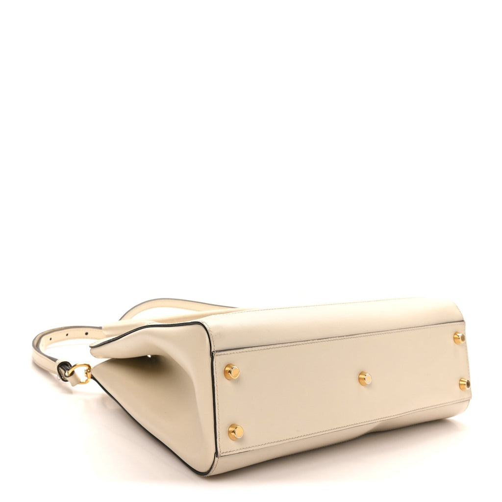 Boarded Plutone Calfskin Medium Jackie 1961 Tote Mystic White