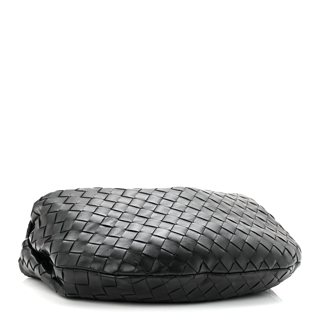 Nappa Intrecciato Teen Jodie Hobo Black