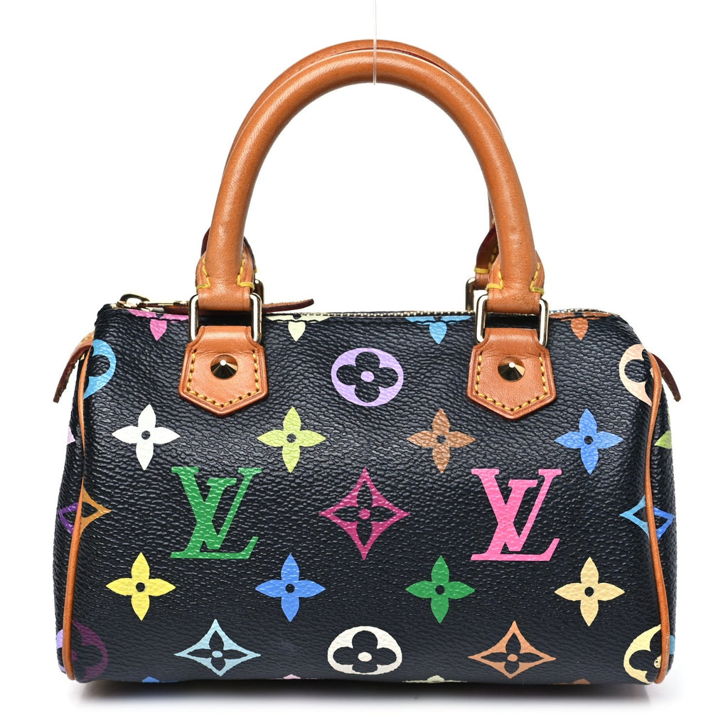 Monogram Multicolor Mini Sac HL Speedy Black