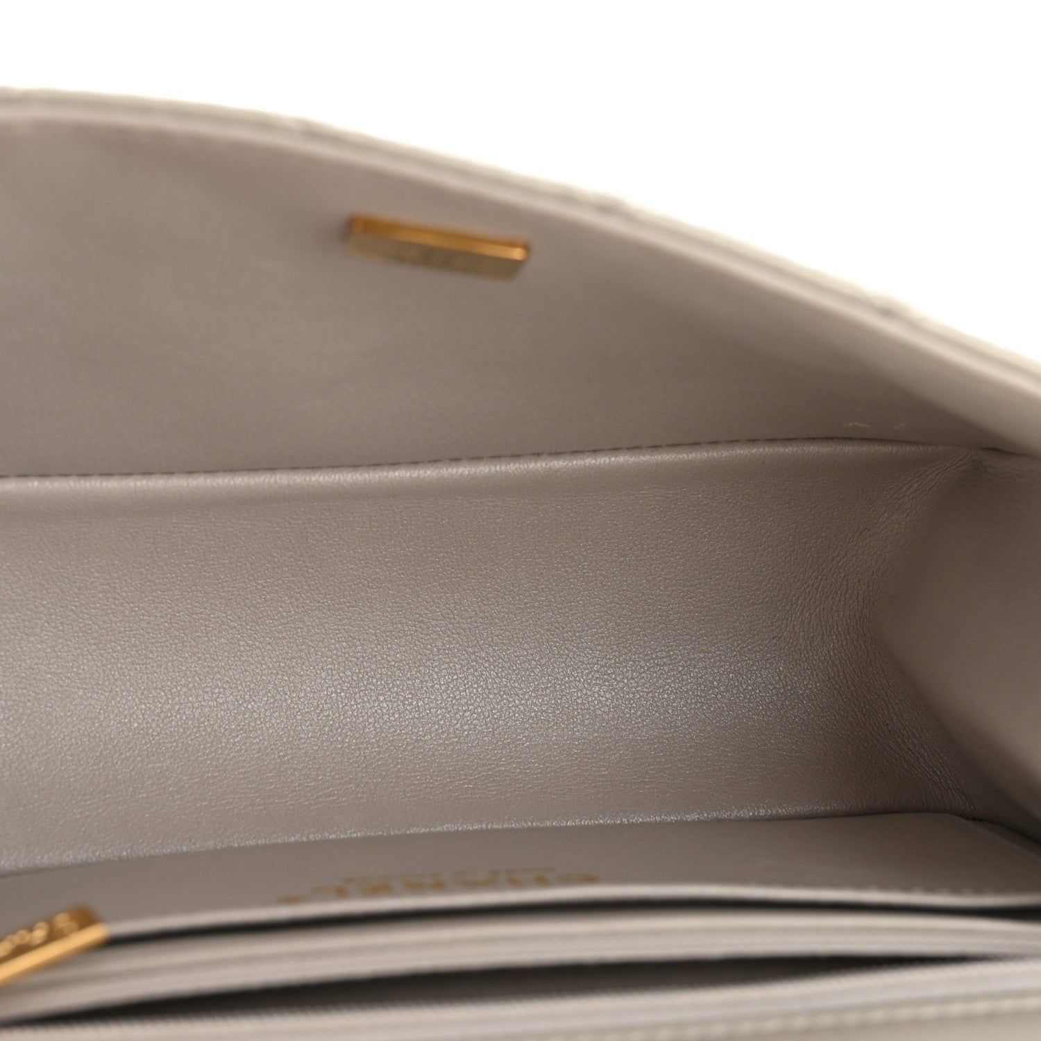 Metallic Goatskin Quilted 2.55 Reissue Mini Flap Silver