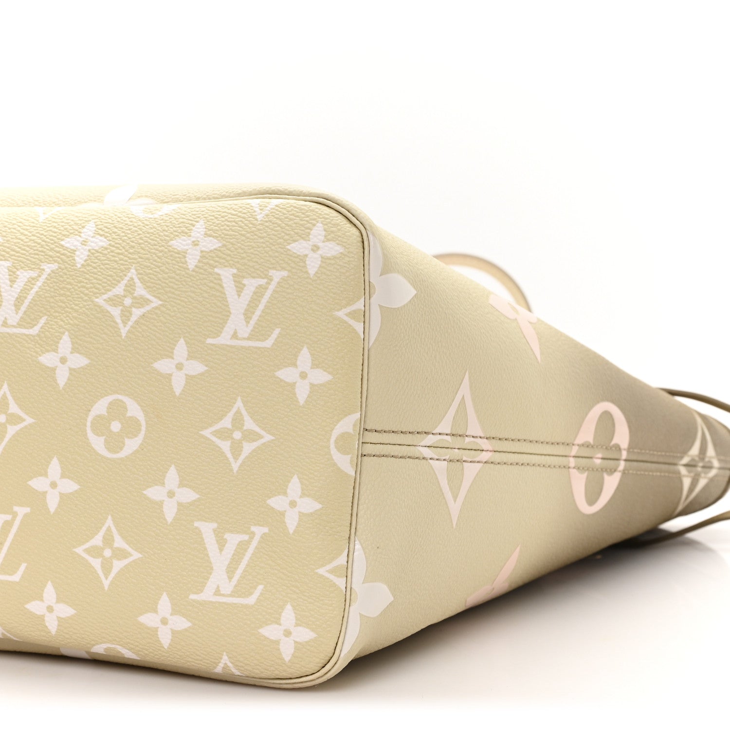 Monogram Giant Spring In The City Neverfull MM Sunset Kaki