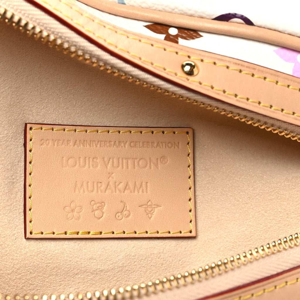 LV X TM Monogram Multicolor High Rise Bumbag White