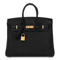 Togo Birkin 25 Black