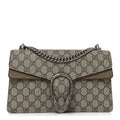 GG Supreme Monogram Small Dionysus Shoulder Bag Taupe
