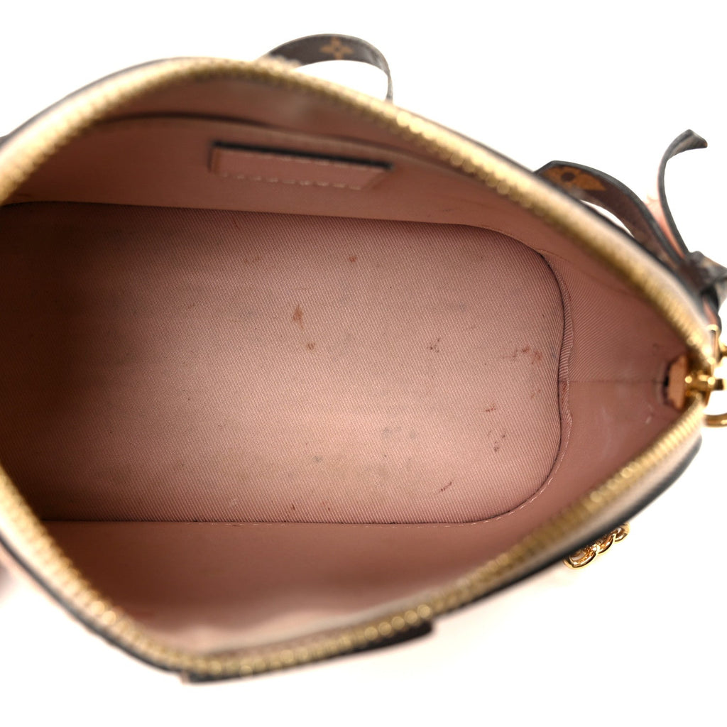 Vernis Monogram Alma Mini Rose Ballerine