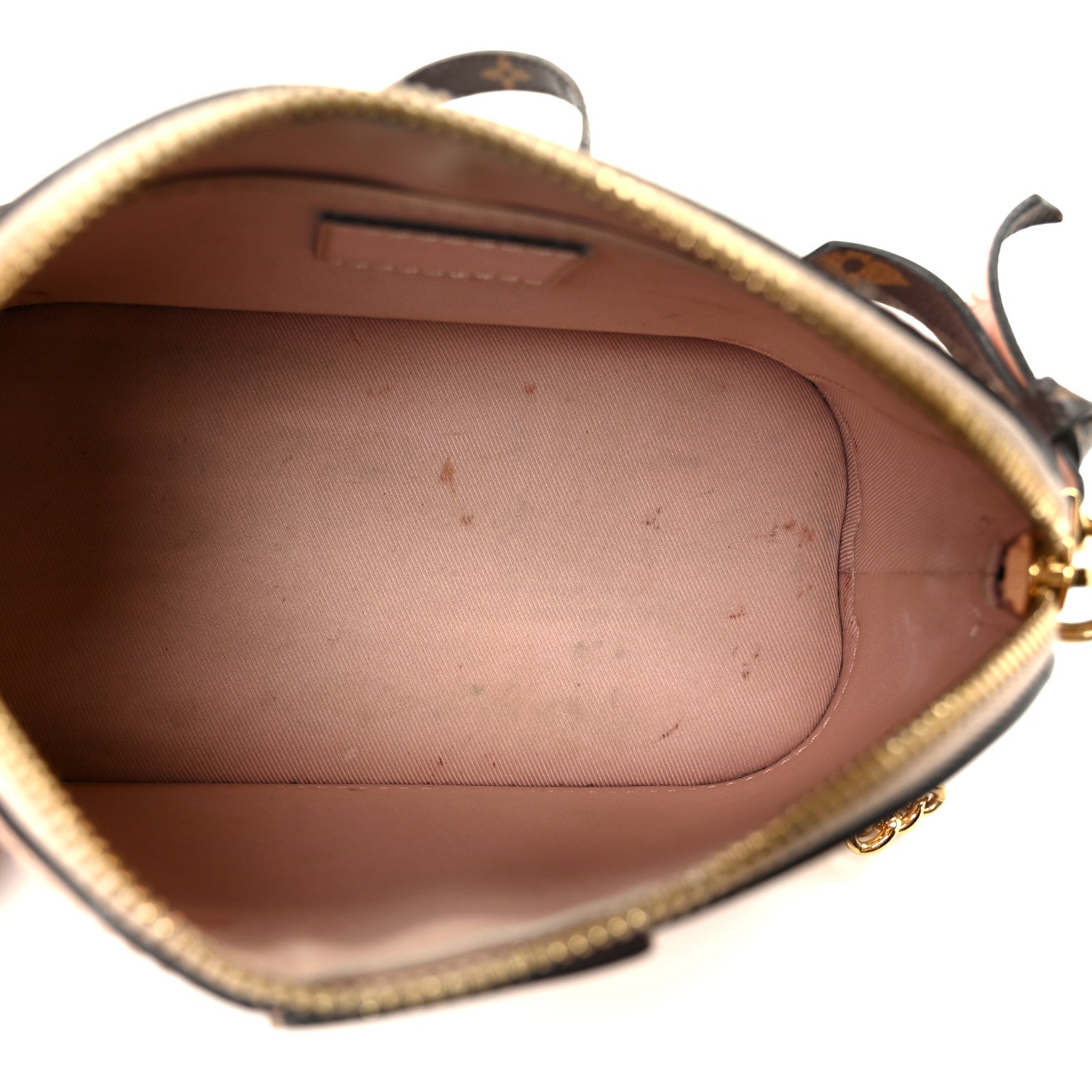 Vernis Monogram Alma Mini Rose Ballerine