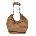 Mellow Nappa Small Squeeze Bag Oak