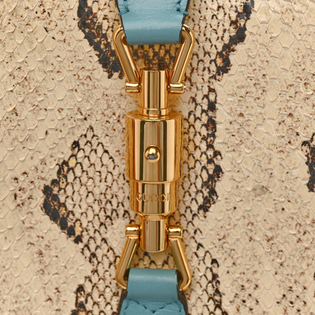 Snakeskin Calfskin Jackie 1961 Hobo Multicolor