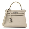 Togo Matte Alligator Kelly Retourne Touch 28 Beton