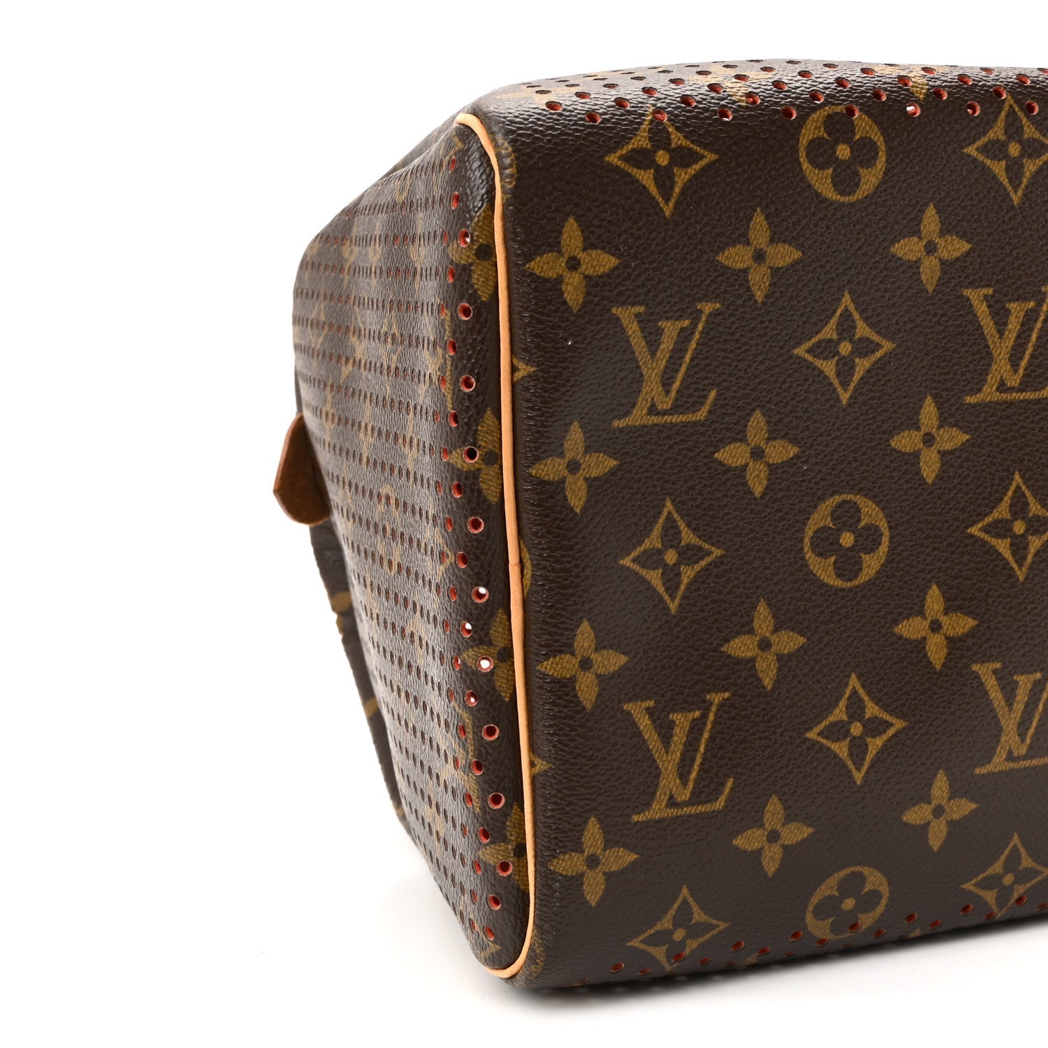 Monogram Perforated Speedy 30 Orange