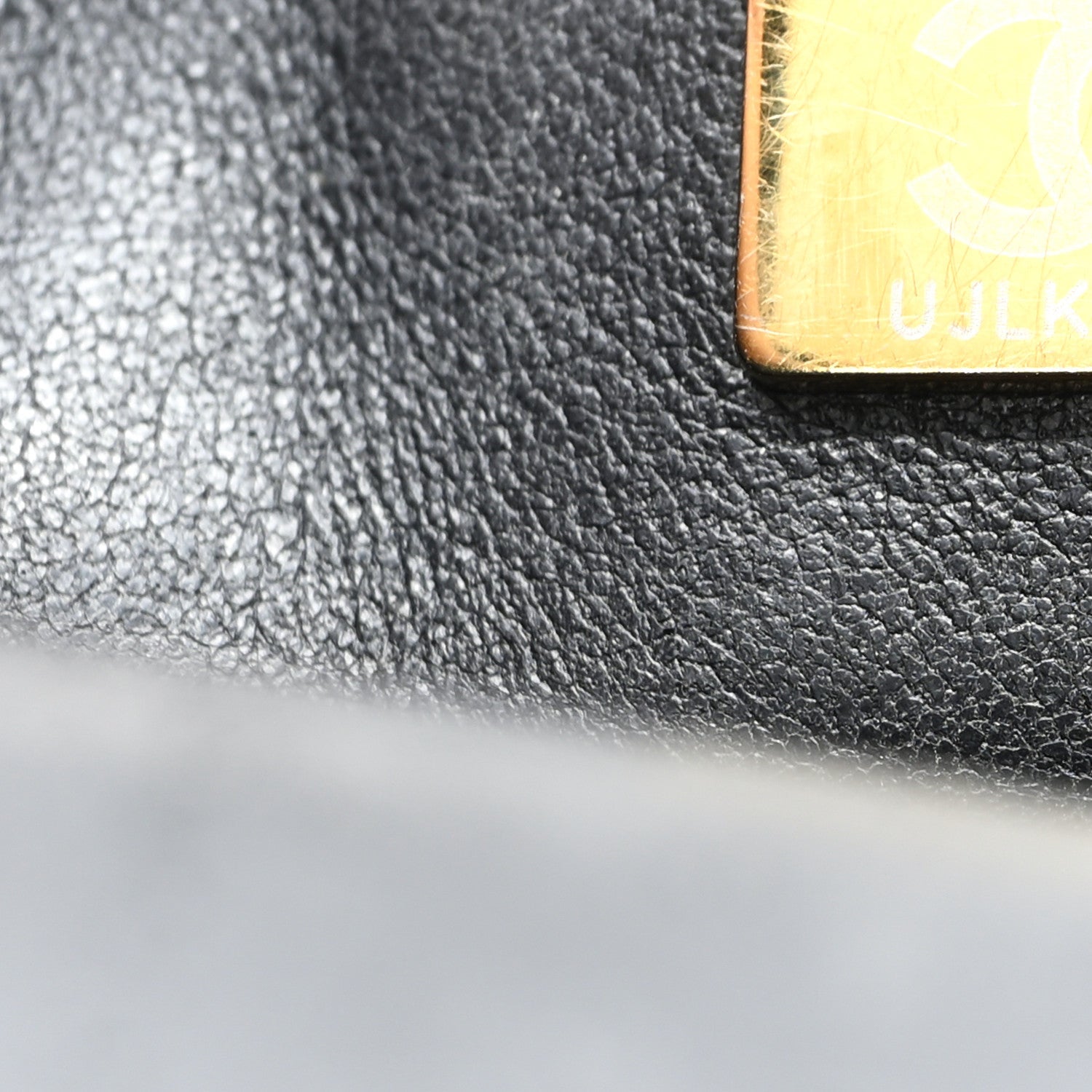 Lambskin Quilted Mini Rectangular Flap Black