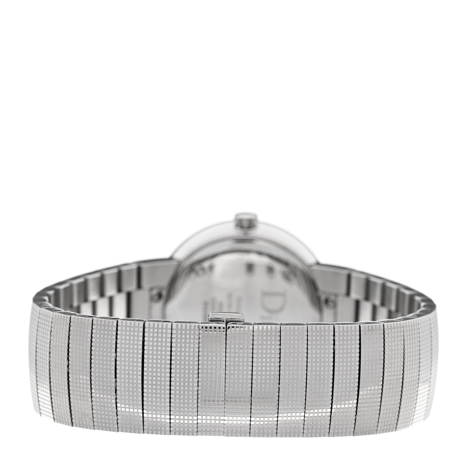 Stainless Steel Diamond Bezel Mother of Pearl 33mm La D De Dior Quartz Watch
