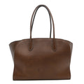 Polished Saddle Calfskin Marlo 14 Deep Brown