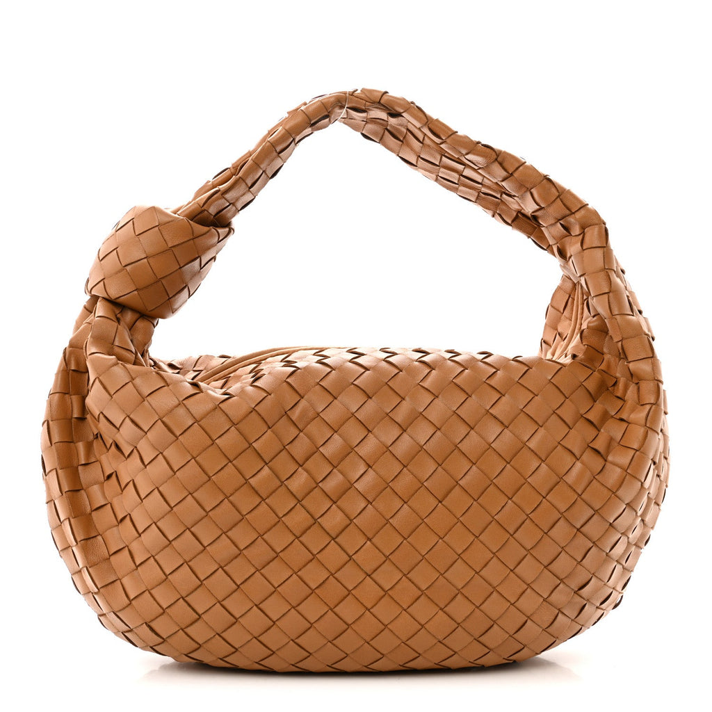 Nappa Intrecciato Small Jodie Caramel