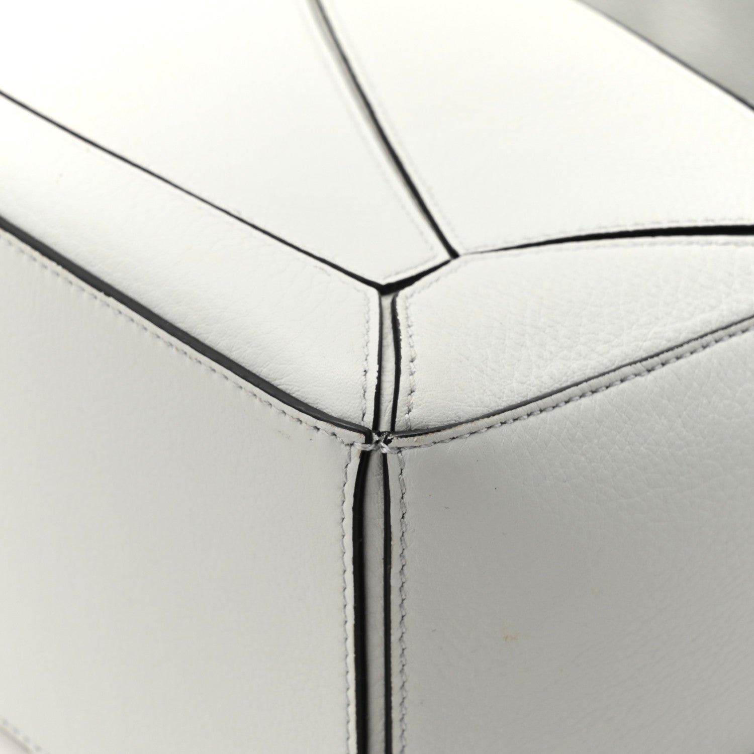 Calfskin Small Puzzle Bag Kaolin
