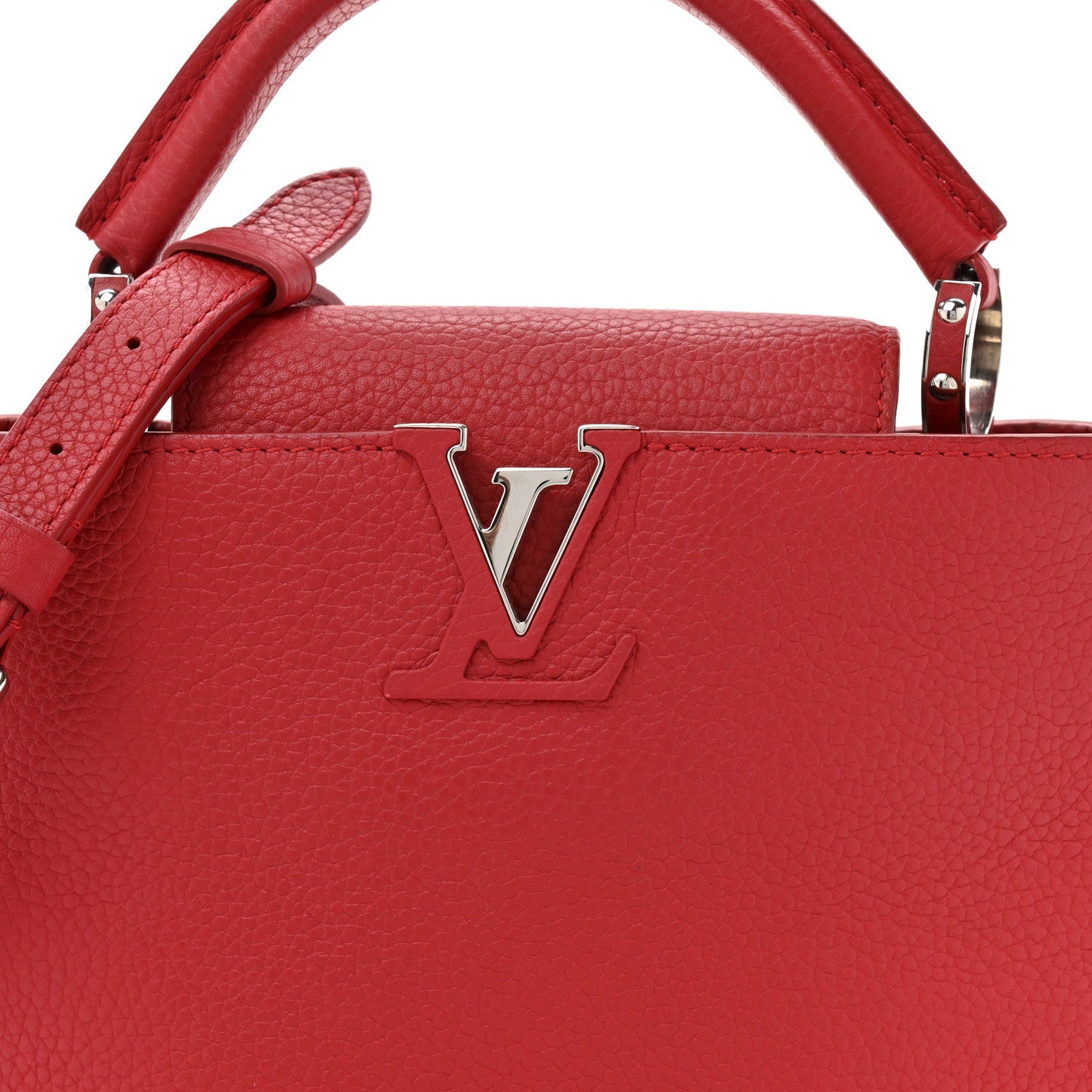 Taurillon Capucines BB Scarlet Red