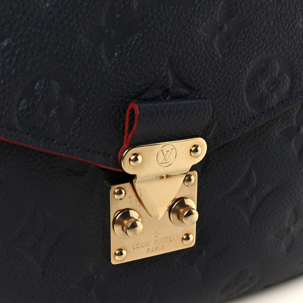 Empreinte Pochette Metis Marine Rouge