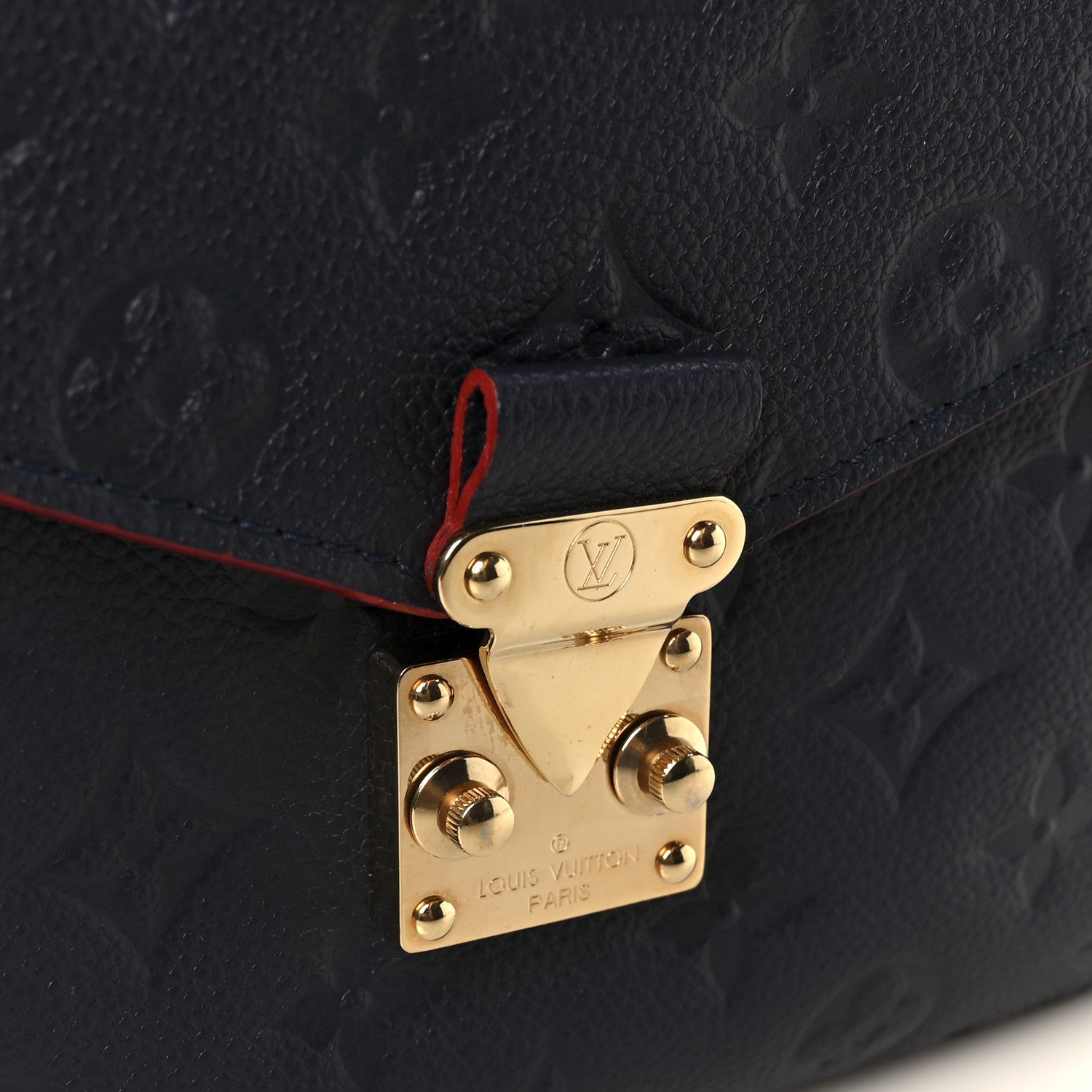 Empreinte Pochette Metis Marine Rouge