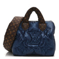 Econyl Mini Monogram Pillow Speedy Bandouliere 25 Navy
