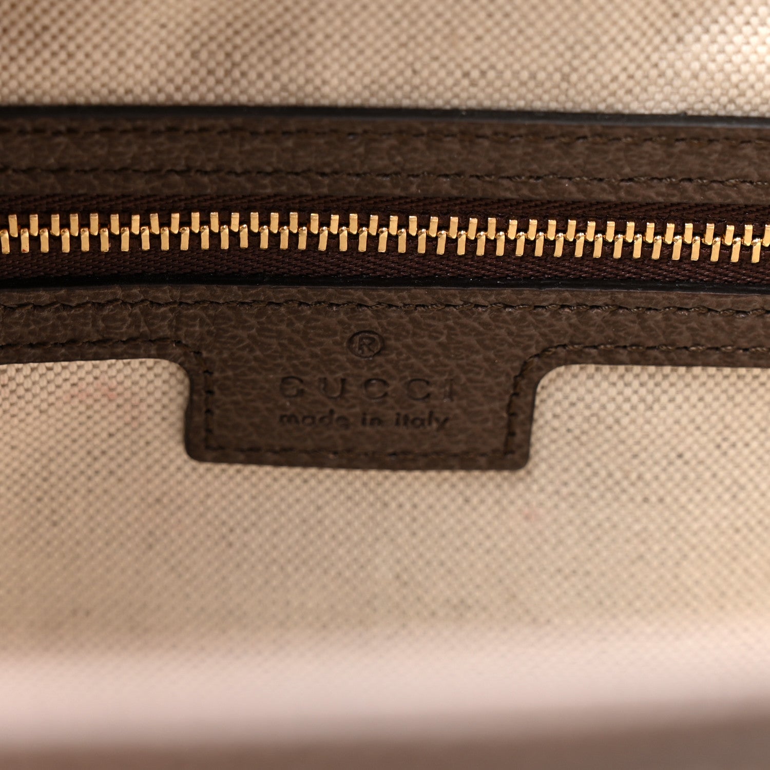 GG Supreme Monogram Textured Dollar Calfskin Web Large Ophidia Bucket Shoulder Bag Beige Ebony New Acero