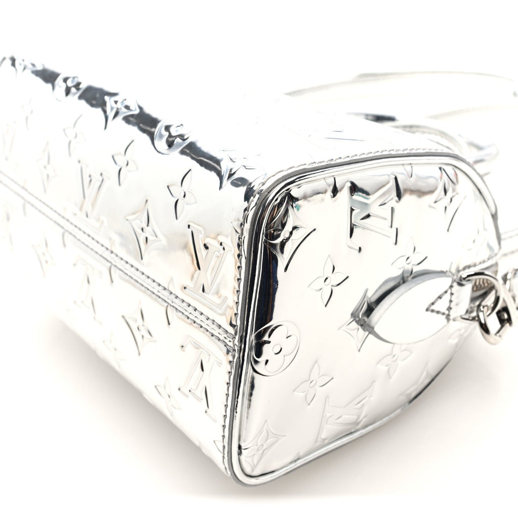 Monogram Miroir Speedy Bandouliere 20 Silver