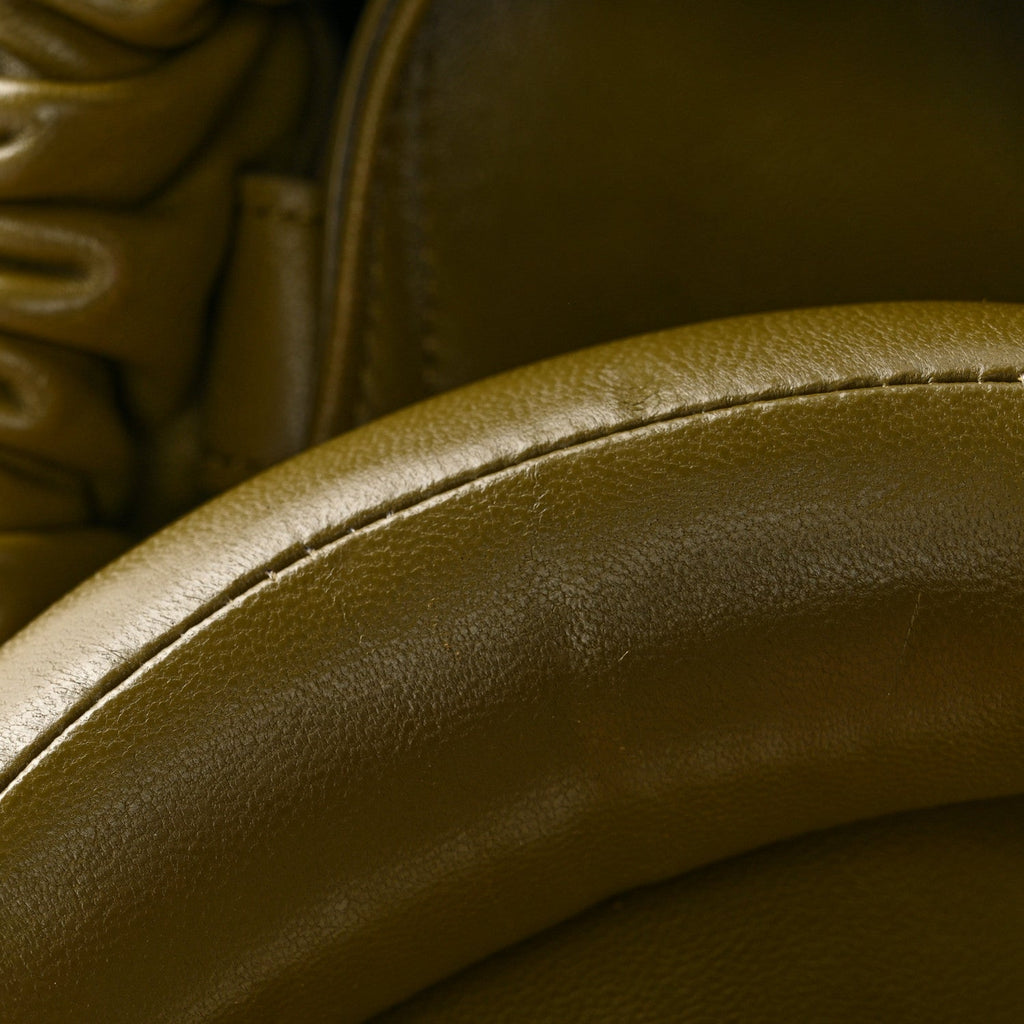 Mellow Nappa Small Squeeze Bag Olive